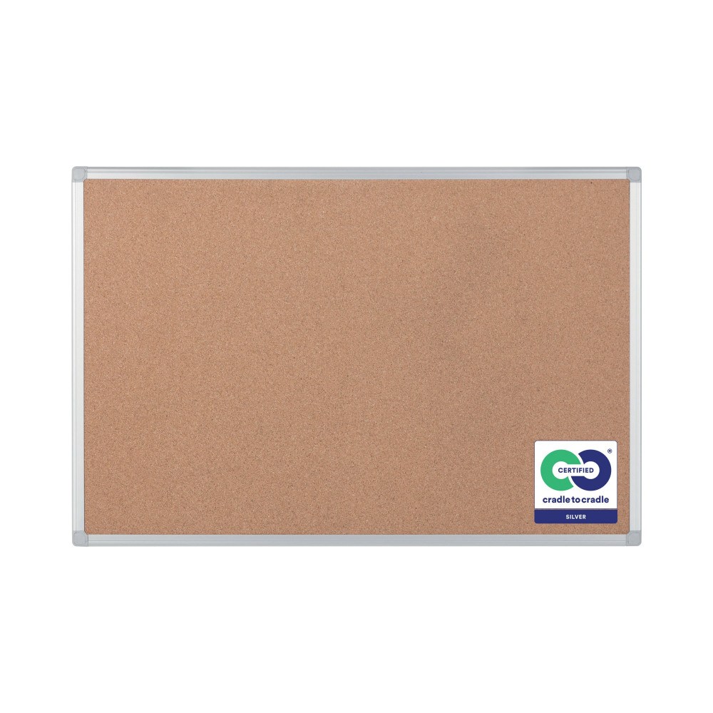 BI-OFFICE CORK BRD EARTH 1200X900 AL