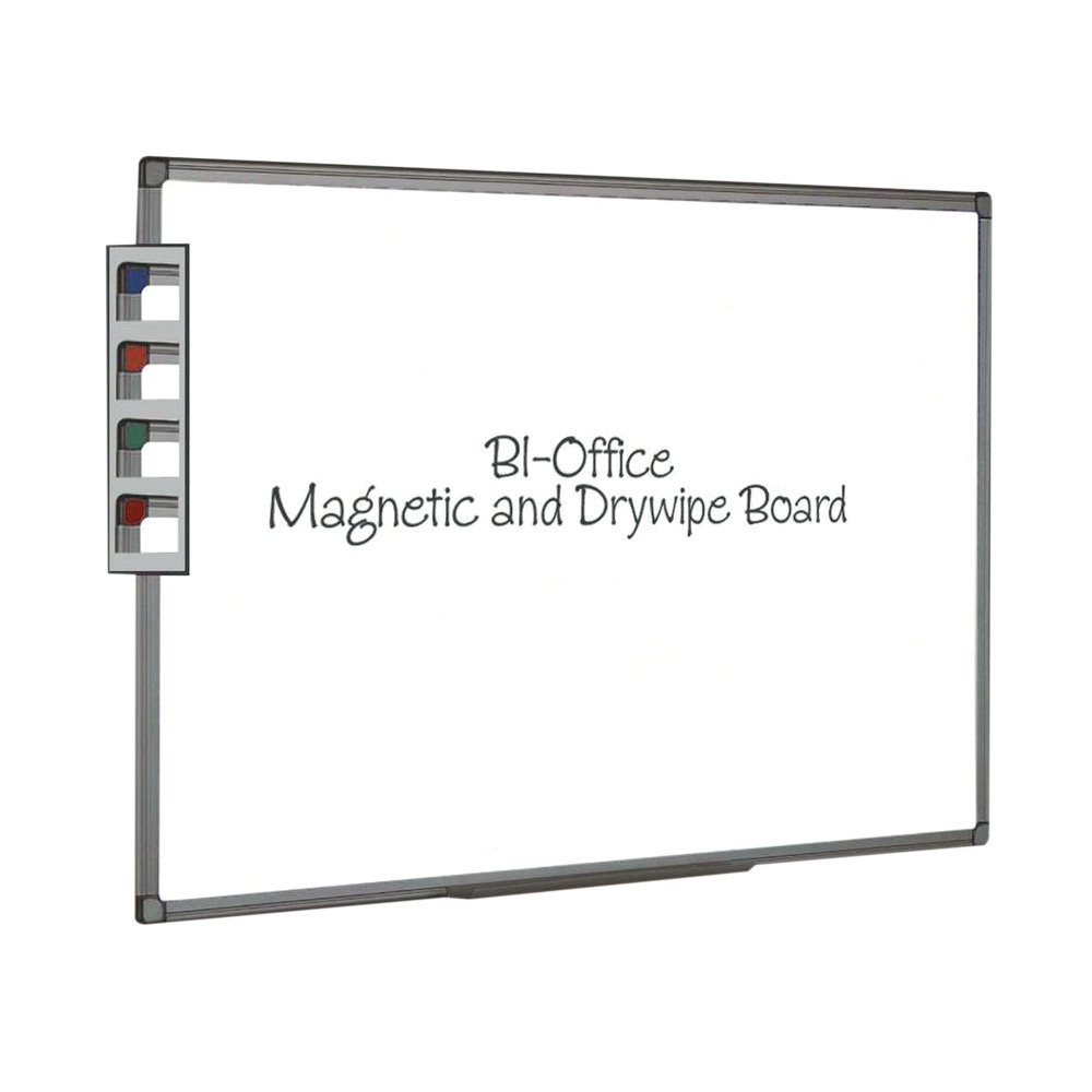BI-OFFICE MAG WHTBRD 600X450MM ALUM