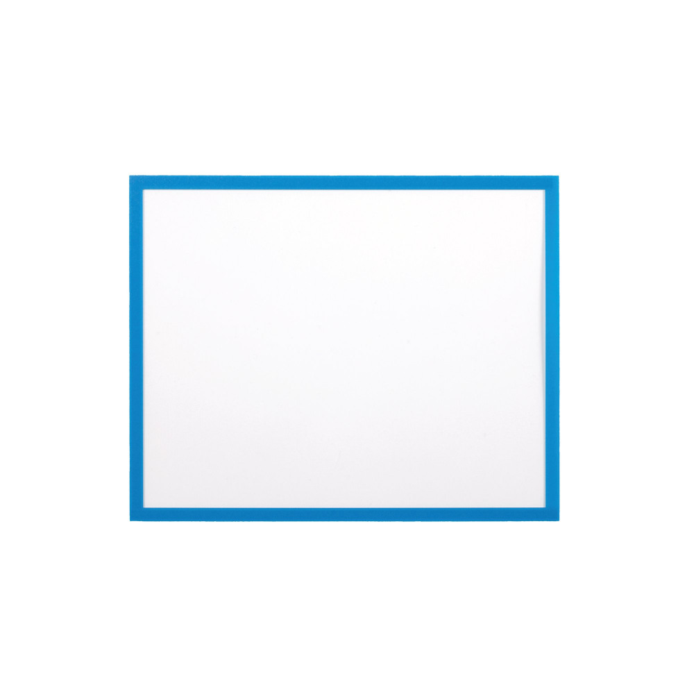 ADHESIVE DOCUMENT HOLDER BLUE A4 PK5