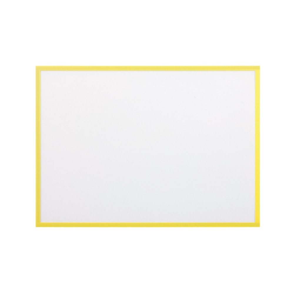 MAGN DOCUMENT HOLDER YELLOW A4 PK5