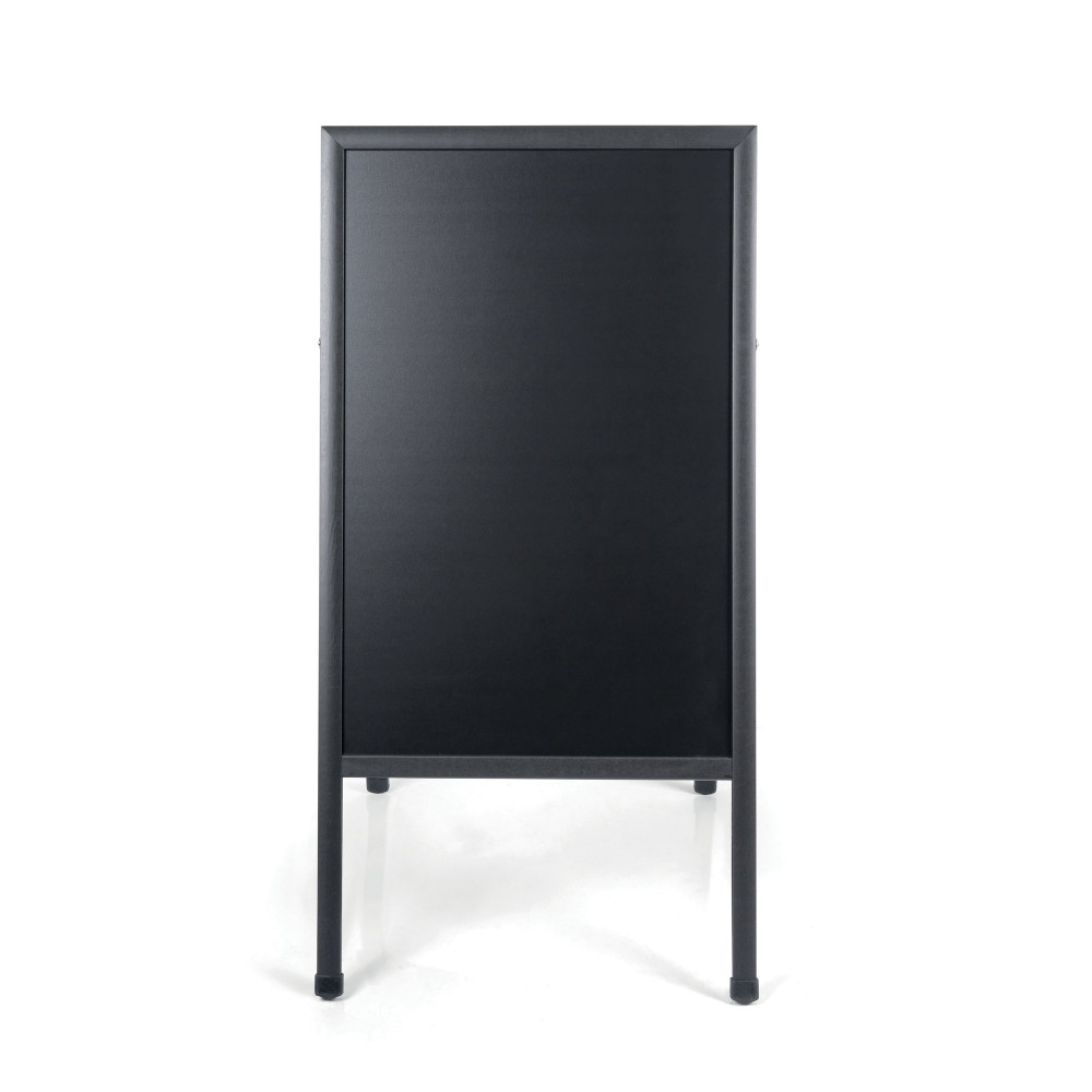 BI-OFFICE BLACK A FRAME CHALK BOARD