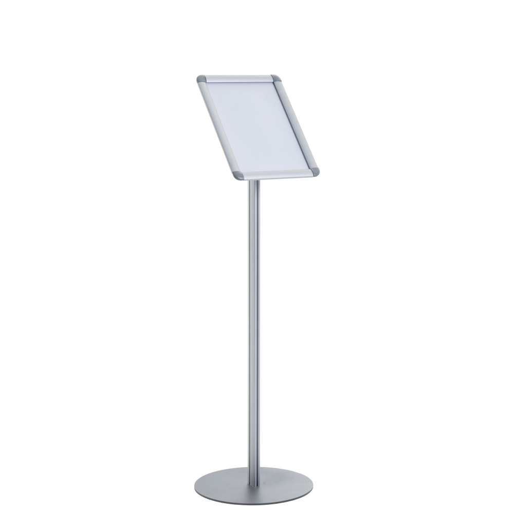 CURLED SNAP DISPLAY + STAND ALM A4