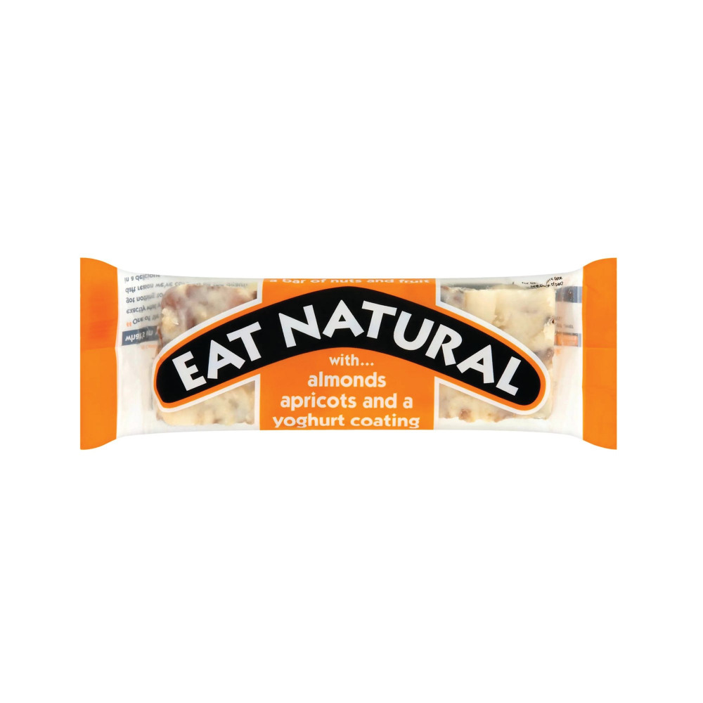 EAT NATURAL BARS APRICOT 50G PK12