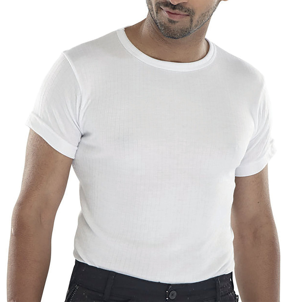 BEESWIFT SHT SLE TMAL VEST WHITE 3XL