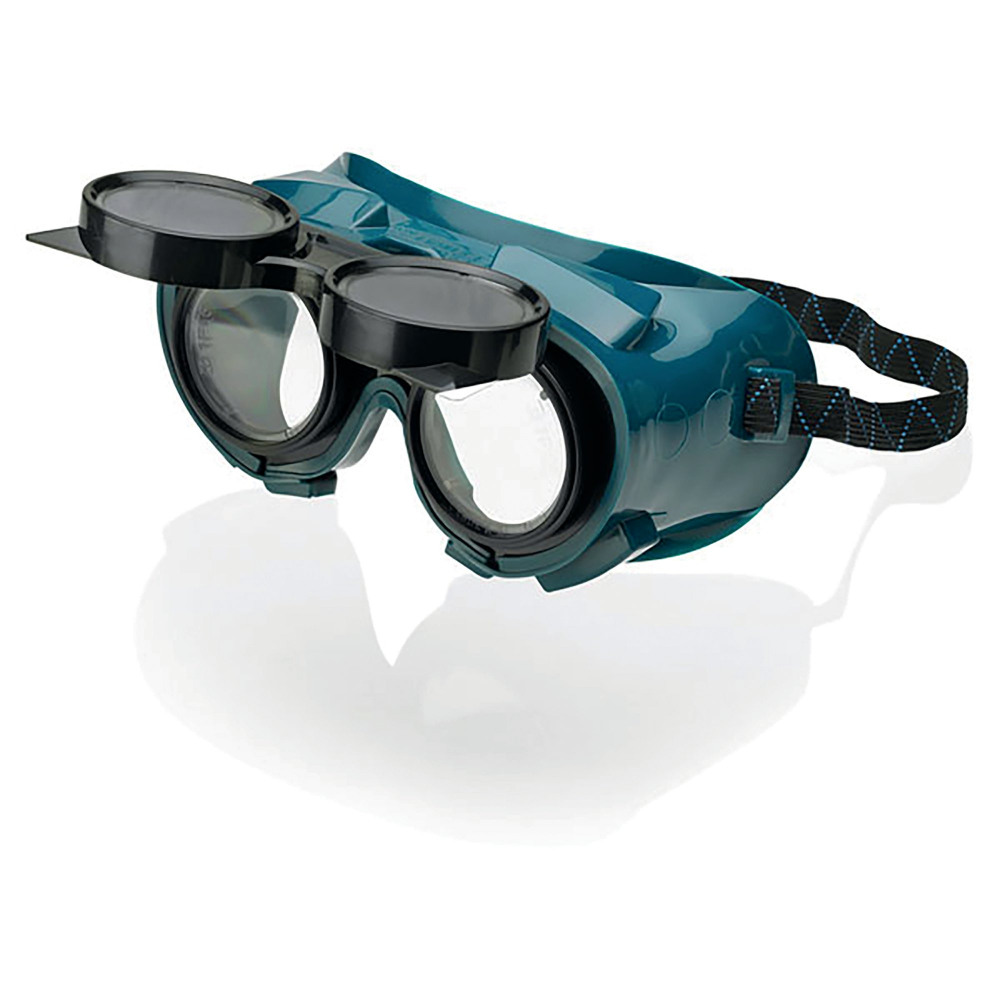BEESWIFT FLIP FRONT WELD GOGGLES GRN