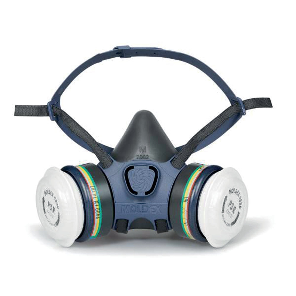MOLDEX 7432 ABEK1P3 HALF MASK GREY