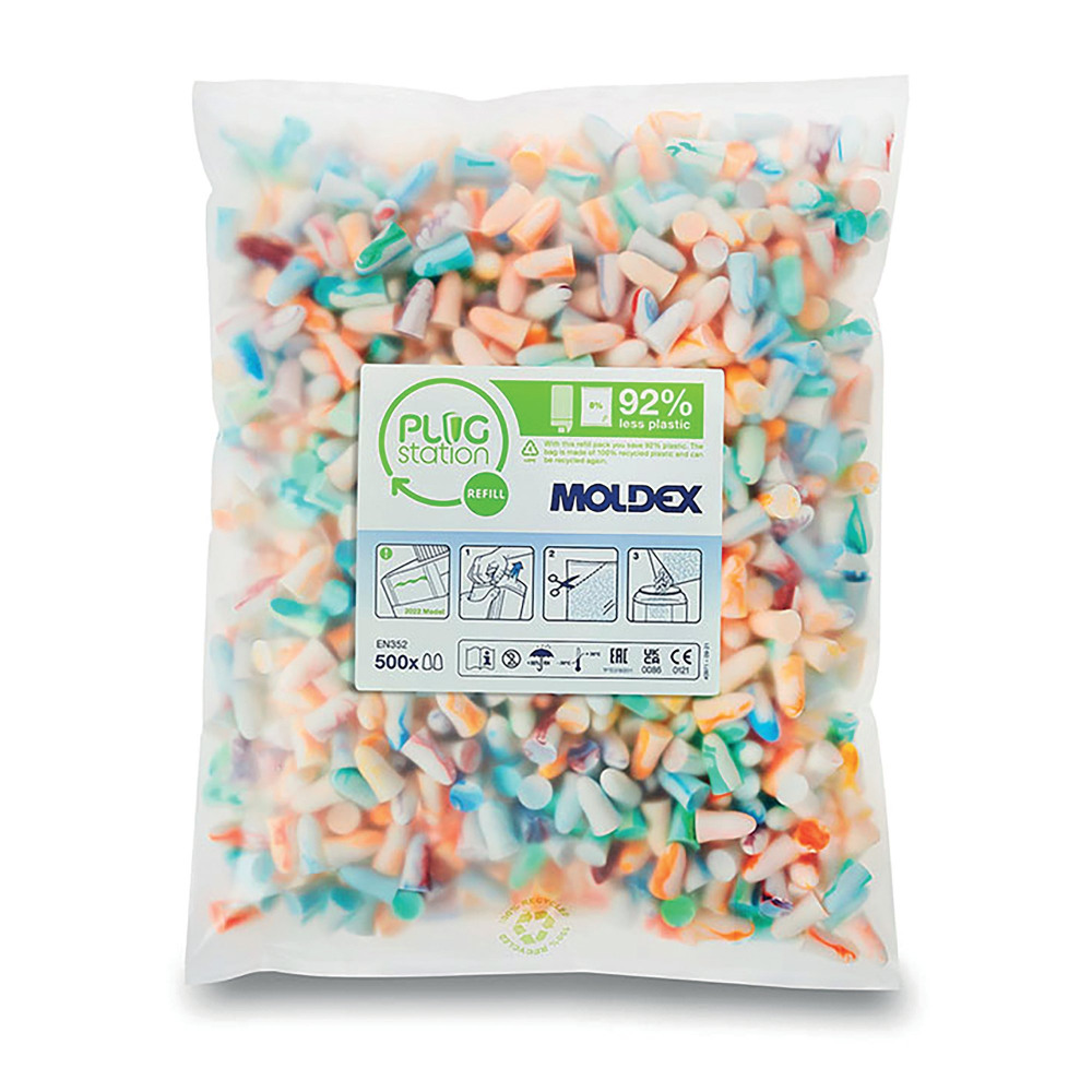 MOLDEX 7860 SPARK PLUG 500 REFILL PK