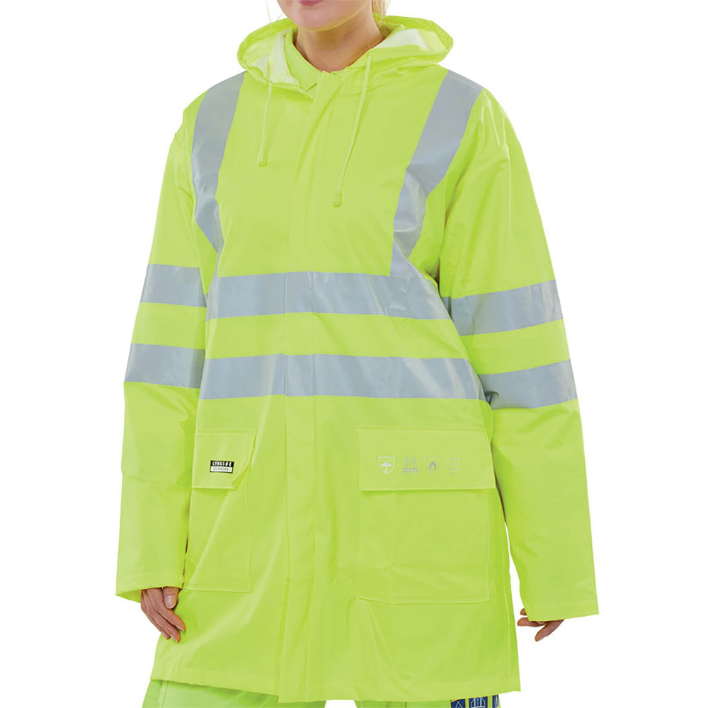 FR HI VIS JACKET SATURN YELLOW L