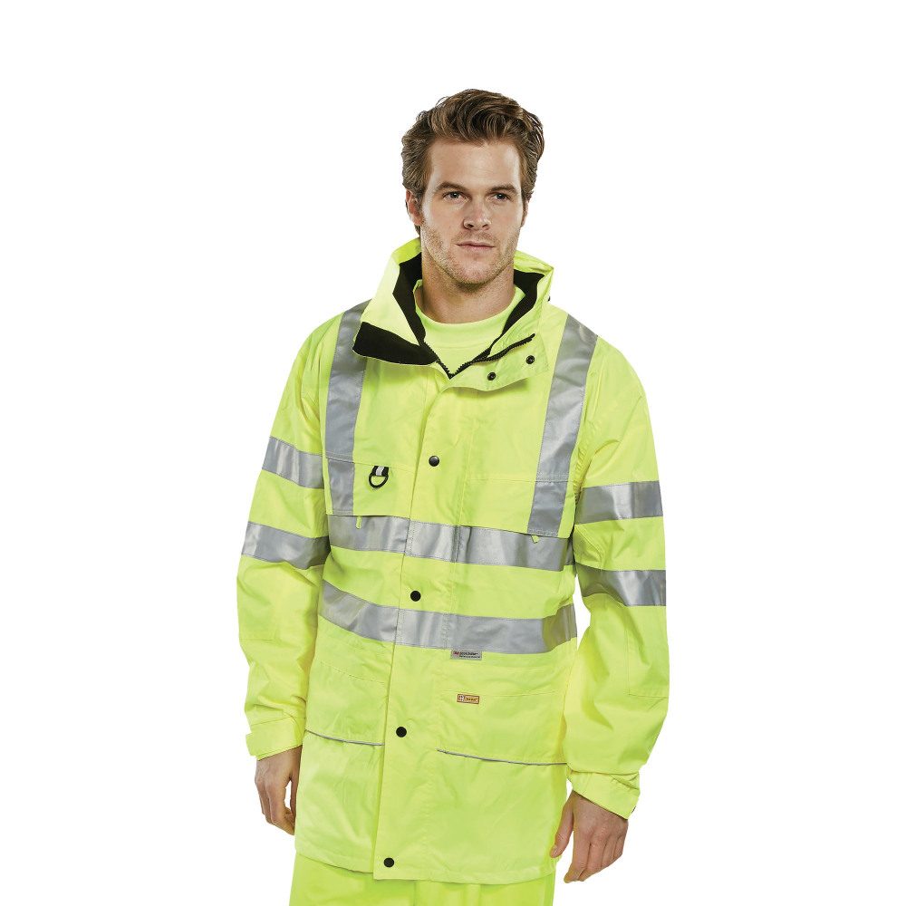 HI VIS CARNOUSTIE JACKET SYELLOW L