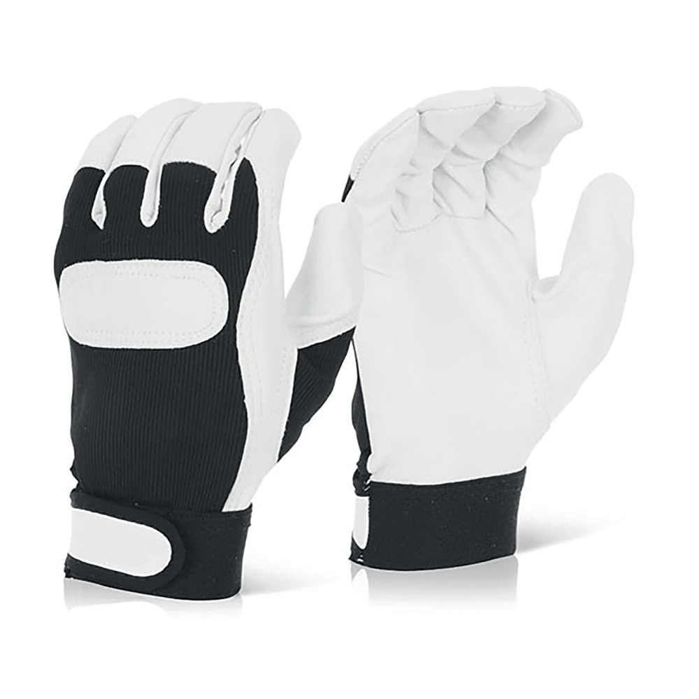 BEESWIFT DRIVERS GLOVES BLK/WHT S