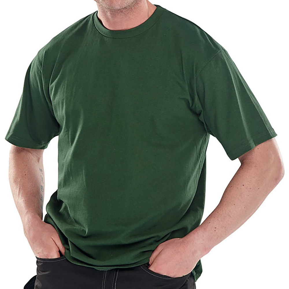 CLICK HWT T-SHIRT BOTTLE GREEN M