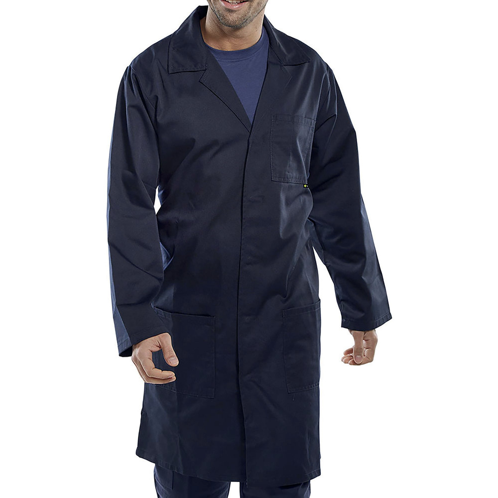 CLICK PC WAREHOUSE COAT NAVY BLUE 54