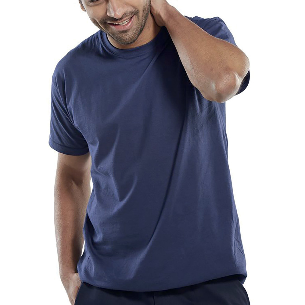 BEESWIFT CLICK T-SHIRT NAVY BLUE XL