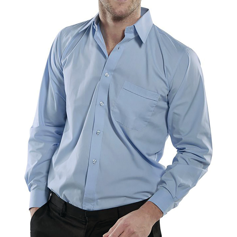 CLASSIC LONG SLE SHIRT SKY BLU 15