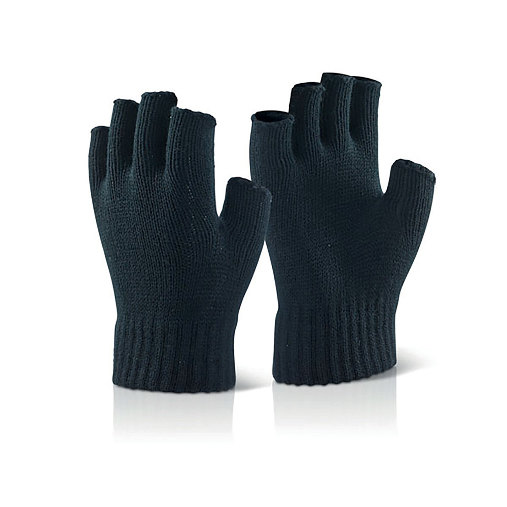 BEESWIFT FINGERLESS MITTS BLACK