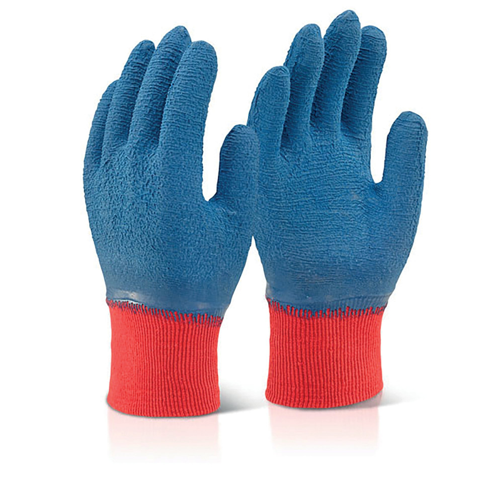 LATEXF/COATED GRIPPER GLOVES L