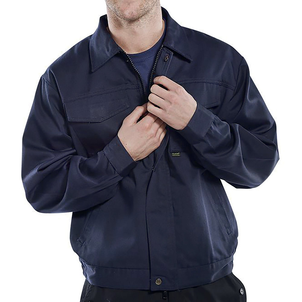 BEESWIFT DRIVERS JACKET NVY BLU SZ42