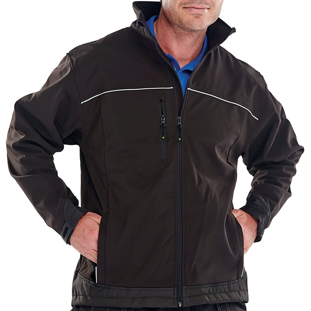 BEESWIFT SHELL JACKET BLACK LG