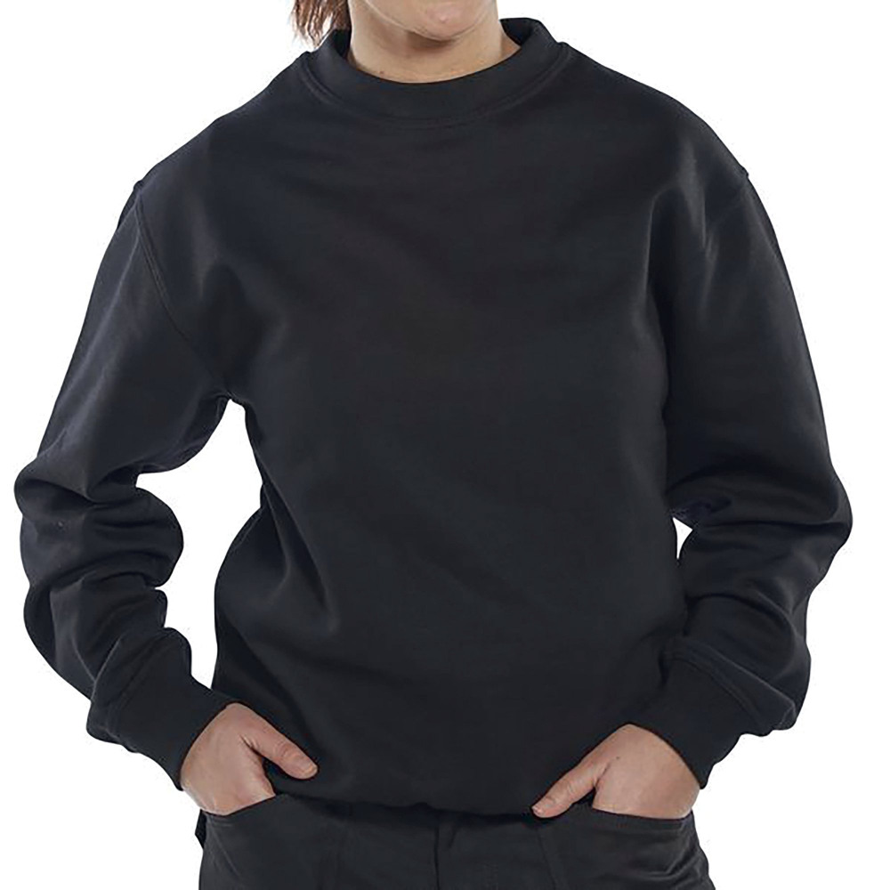 CLICK PC SWEATSHIRT BLACK 4XL