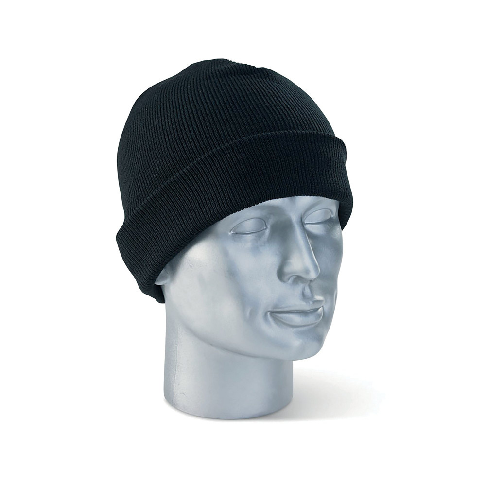 BEESWIFT WATCH BEENIE HAT BLACK