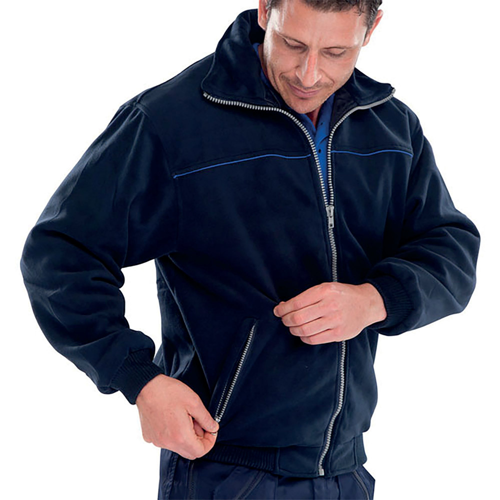 ENDEAVOR FLEECE NVY BLUE/RO BLUE M