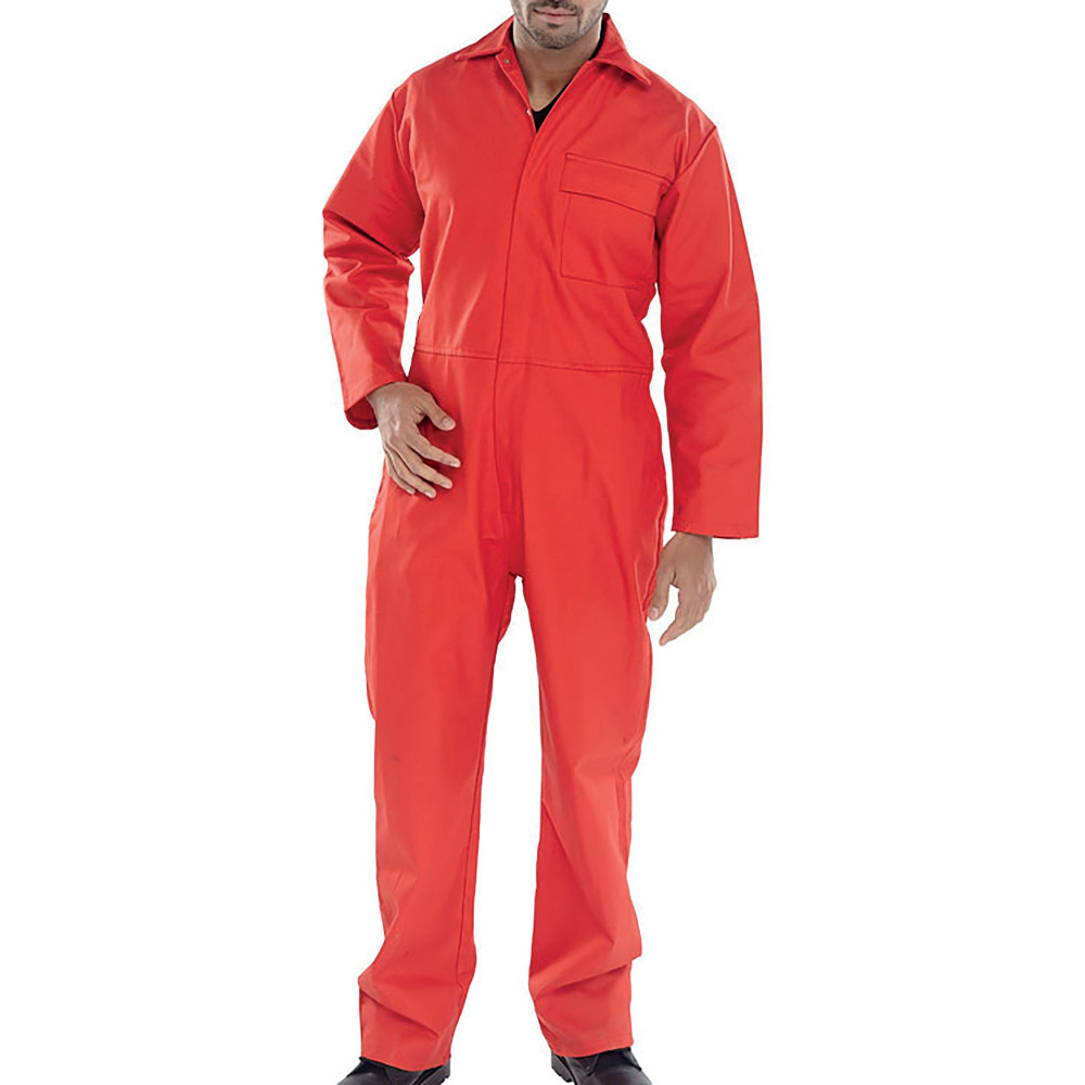 BEESWIFT FR BOILERSUIT RED 50