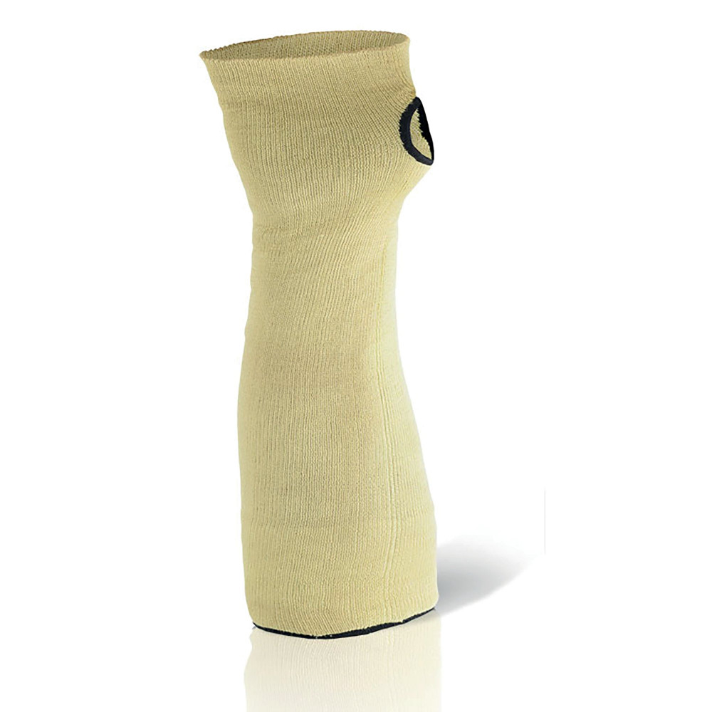 KEVLAR SLEEVE THUMBSLOT YELLOW 18IN