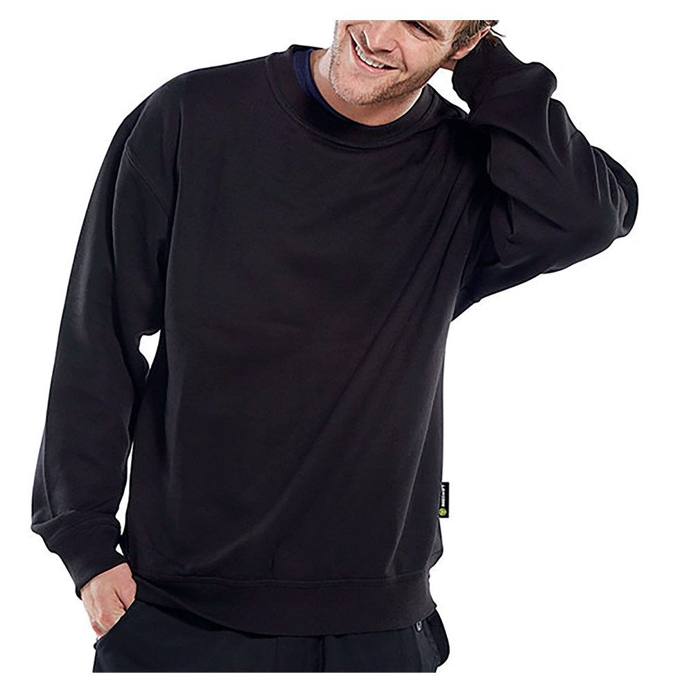 CLICK PREMIUM SWEATSHIRT BLACK 3XL