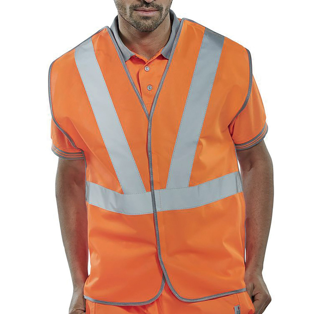 BEESWIFT RAIL SPEC VEST ORANGE 4XL