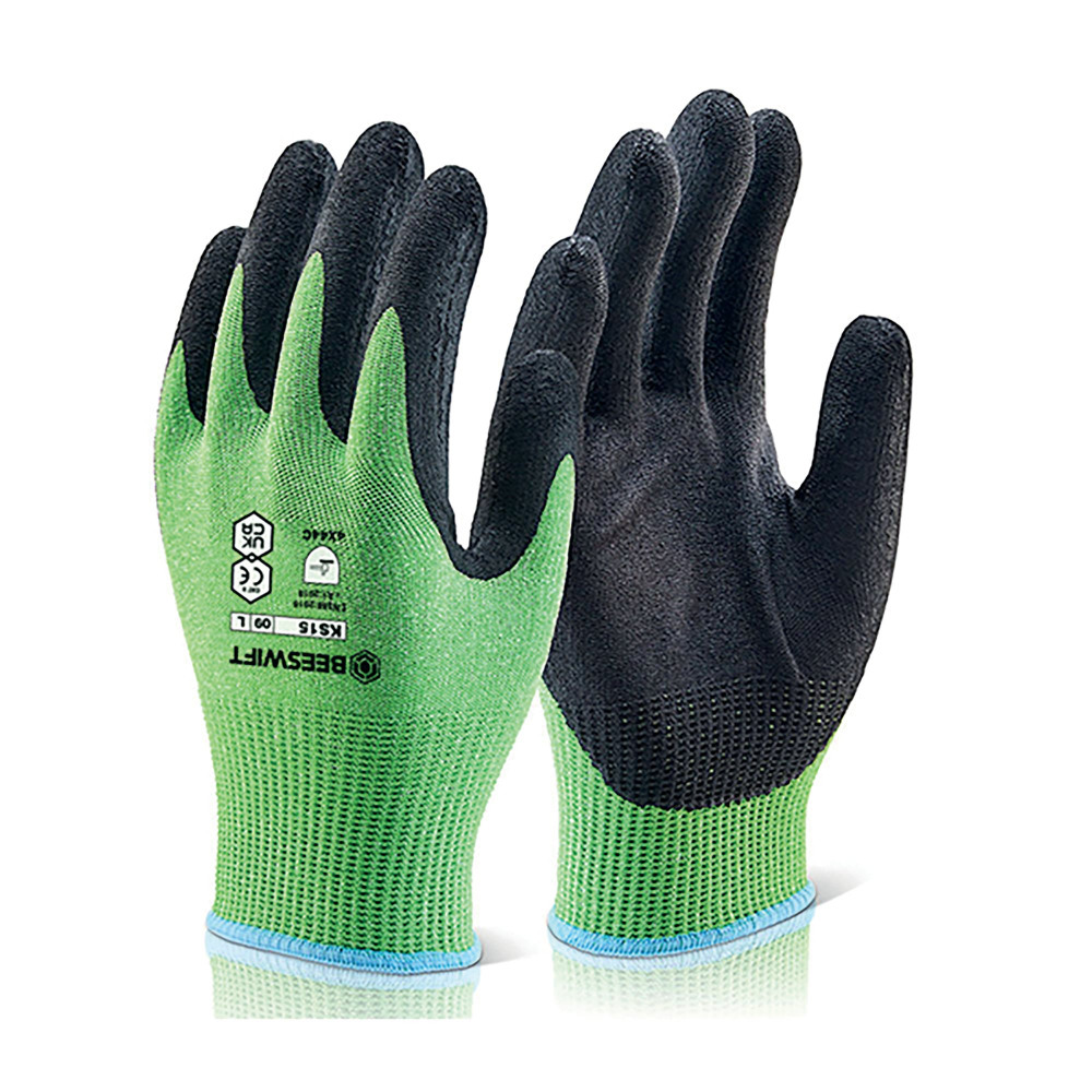 MICROFOAM NITRILE GLOVES CUT L5 XL