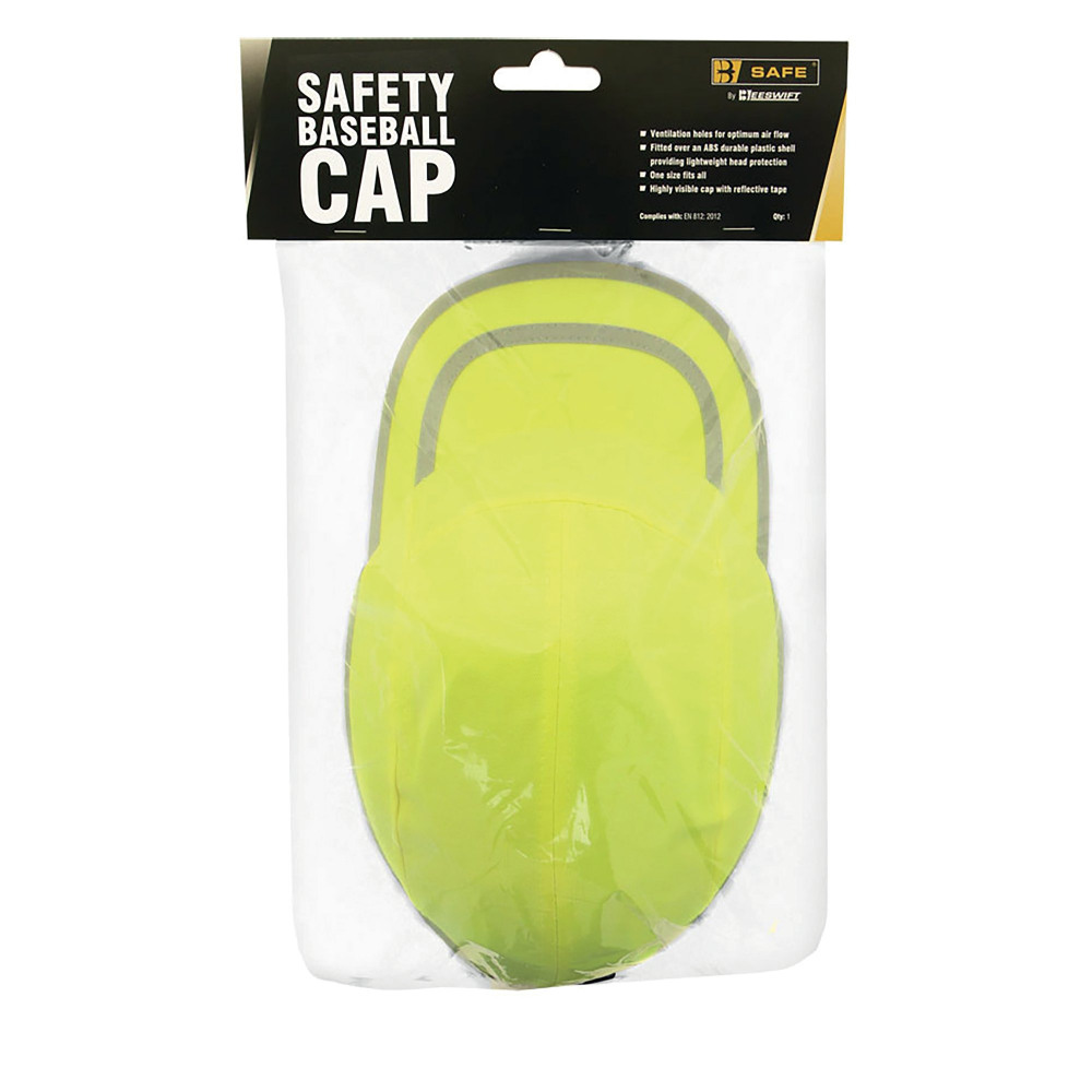 SAF HI VIS BASEBALL CAP SATURN YLW