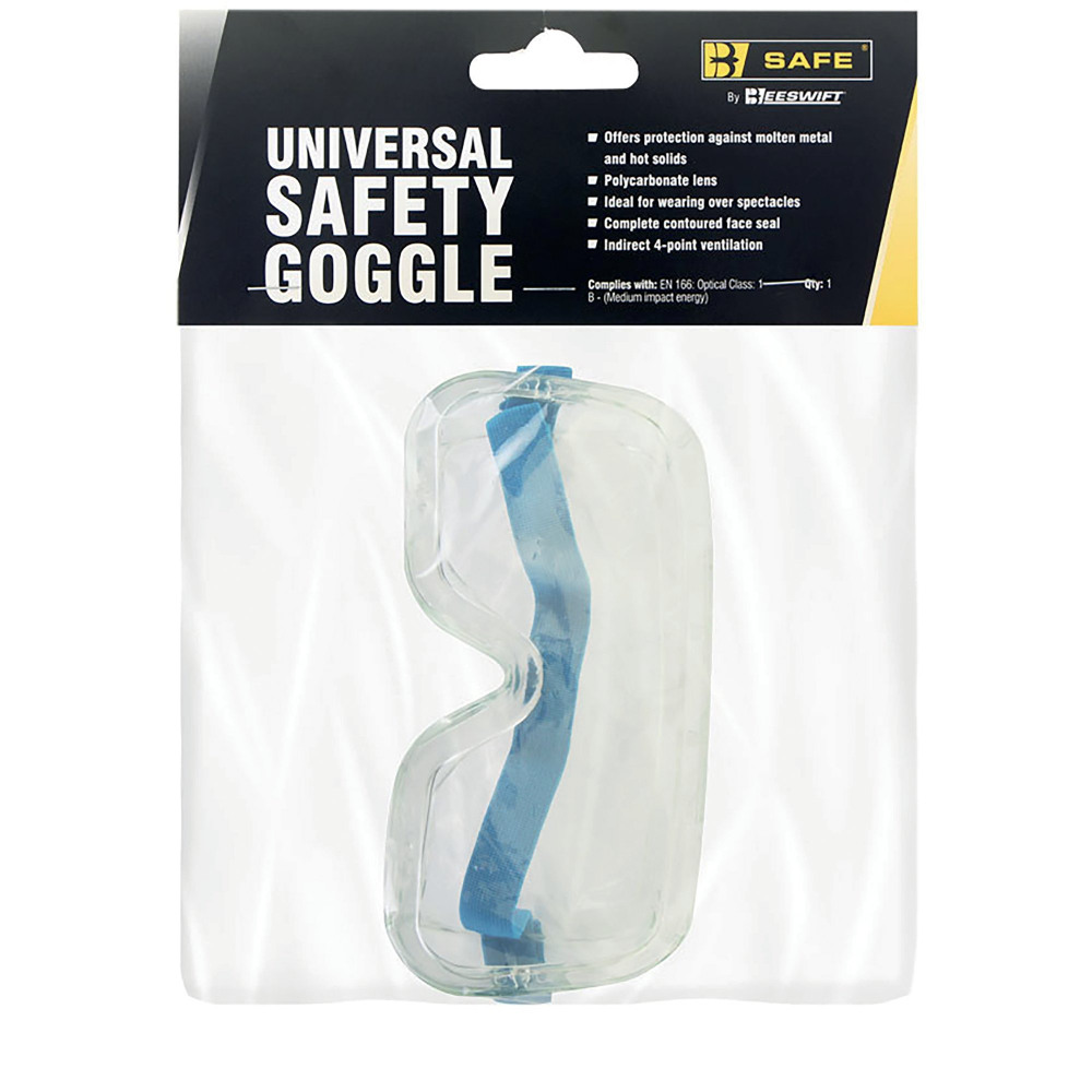 BEESWIFT UNIVERSAL SAF GOGGLES CLEAR
