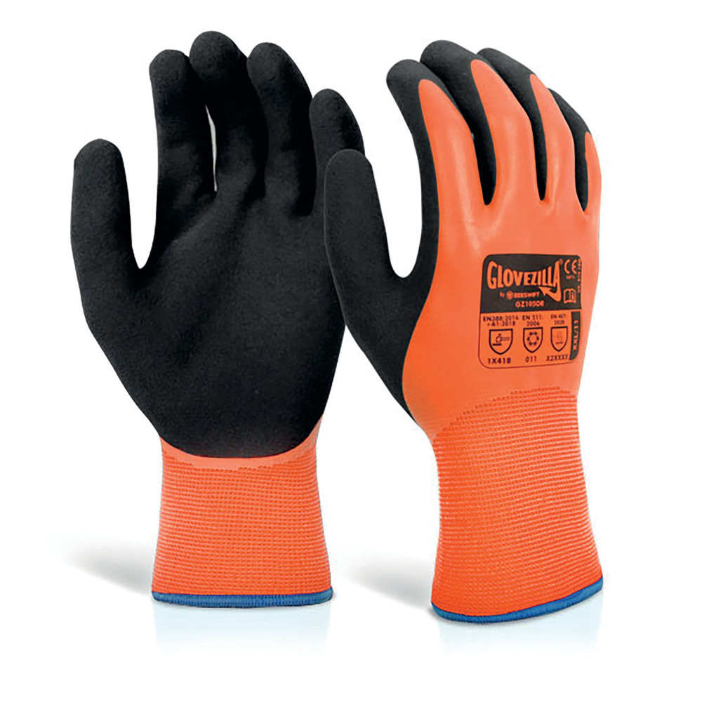 GLOVEZILLA LATEXTMAL GLOVES S PK10
