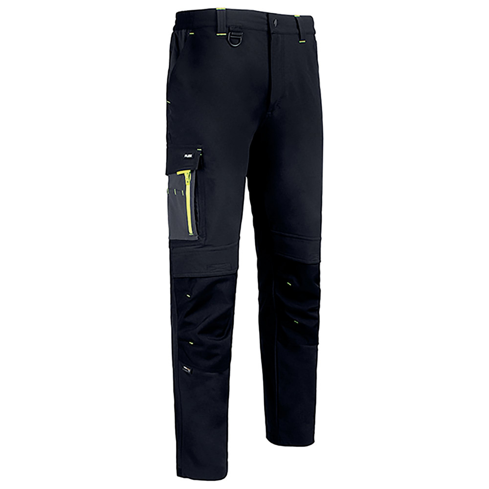 FLEXWORKWEAR TROUSERS BLK/GREY 38T