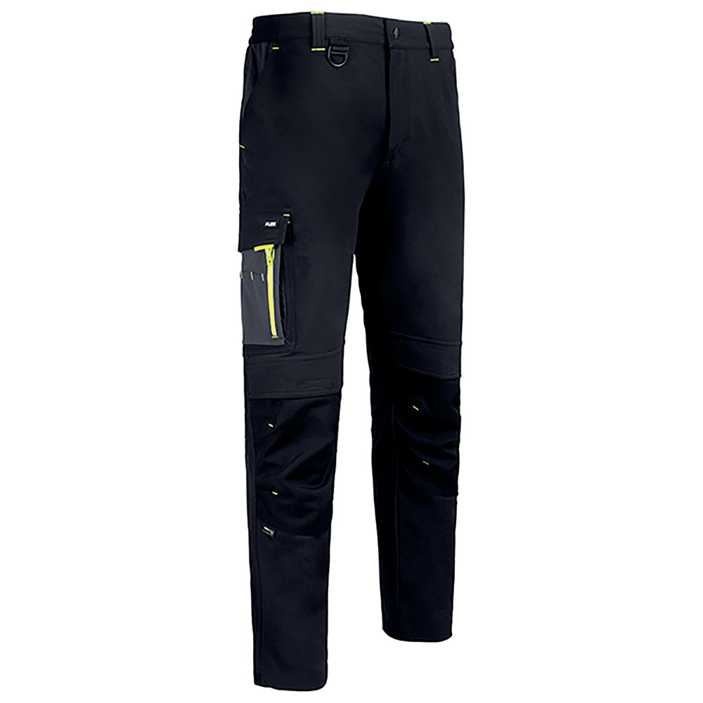 FLEXWORKWEAR TROUSERS BLK/GREY 40T