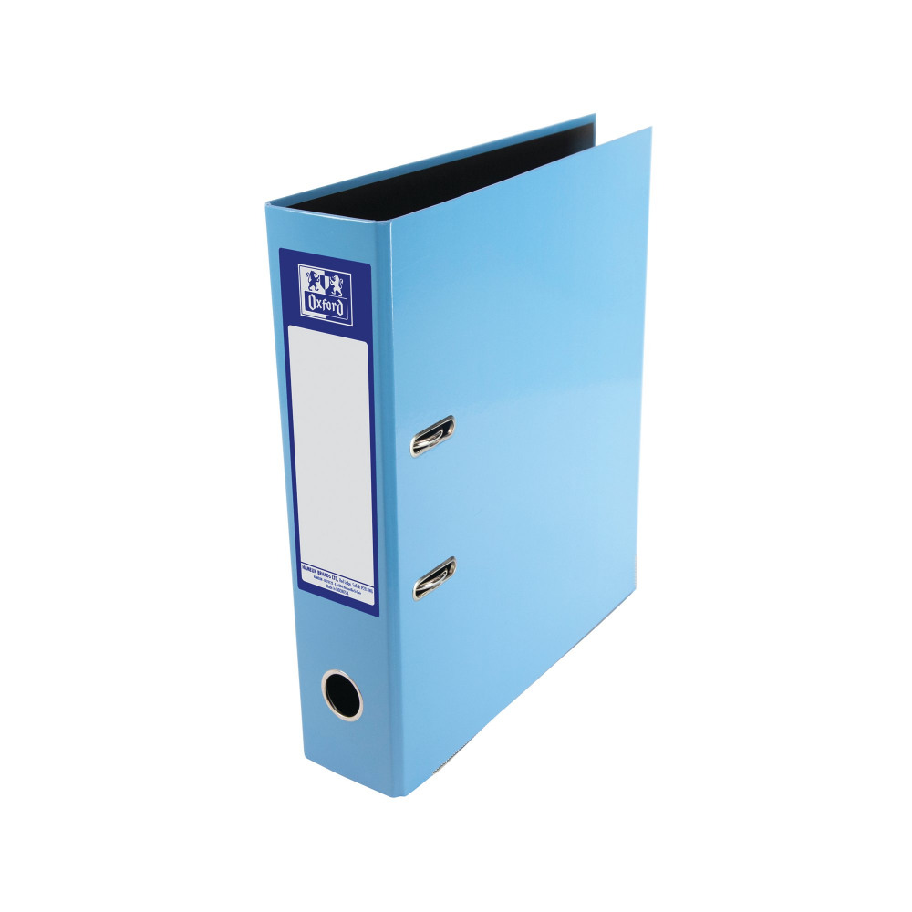 OXFORD 70MM LEVER ARCH A4 LIGHT BLUE