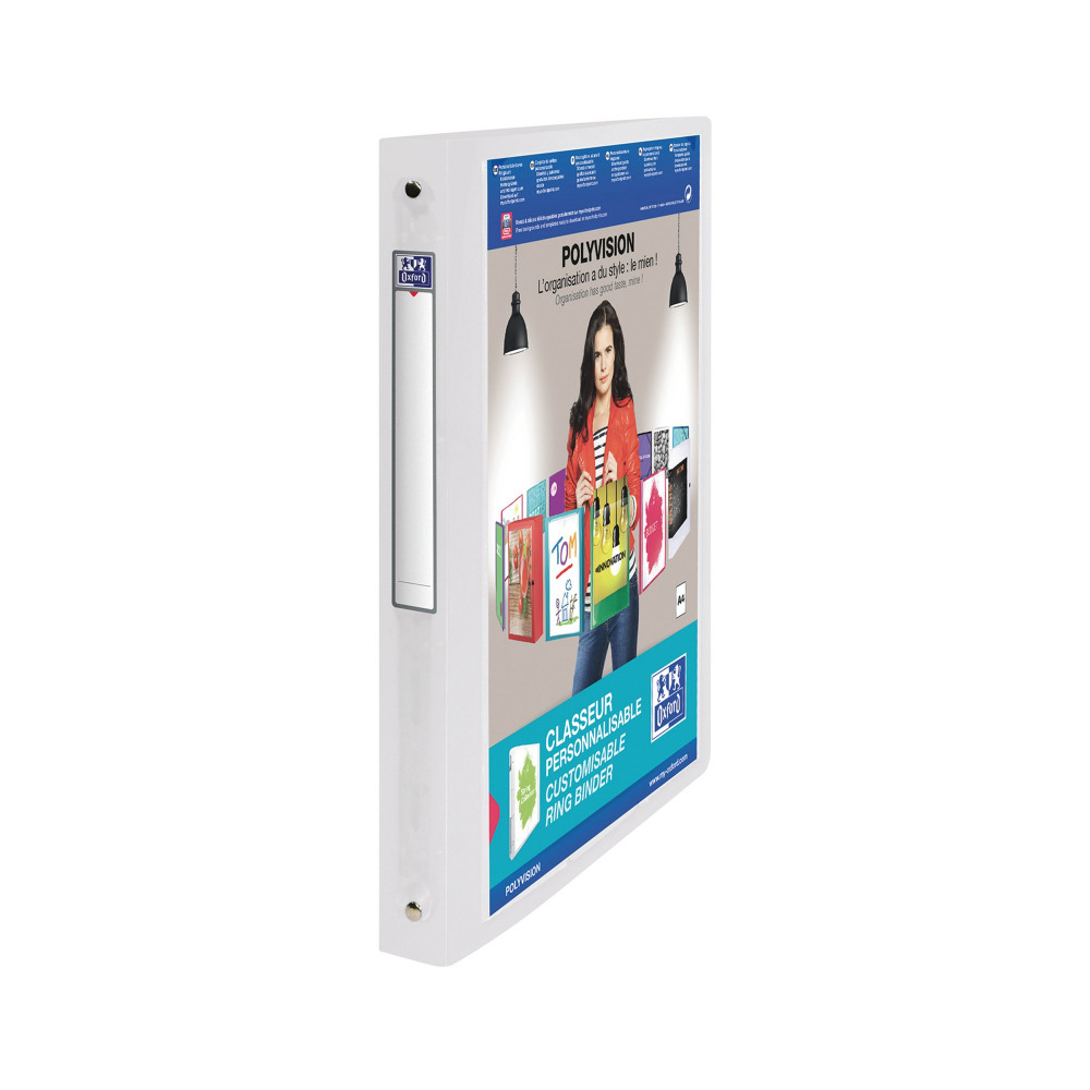 OXFORD A4 PP R/BINDER CLR M2630 PK12