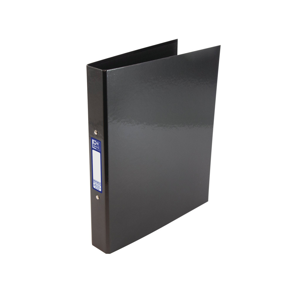 OXFORD RING BINDER LAM 25MM A4 BLK