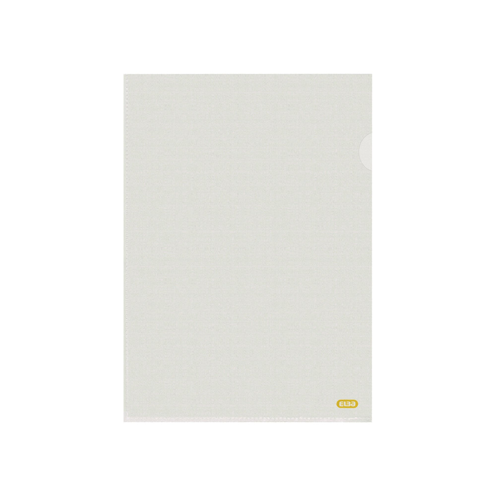 ELBA RECYCLED PE L-FOLDER PK100