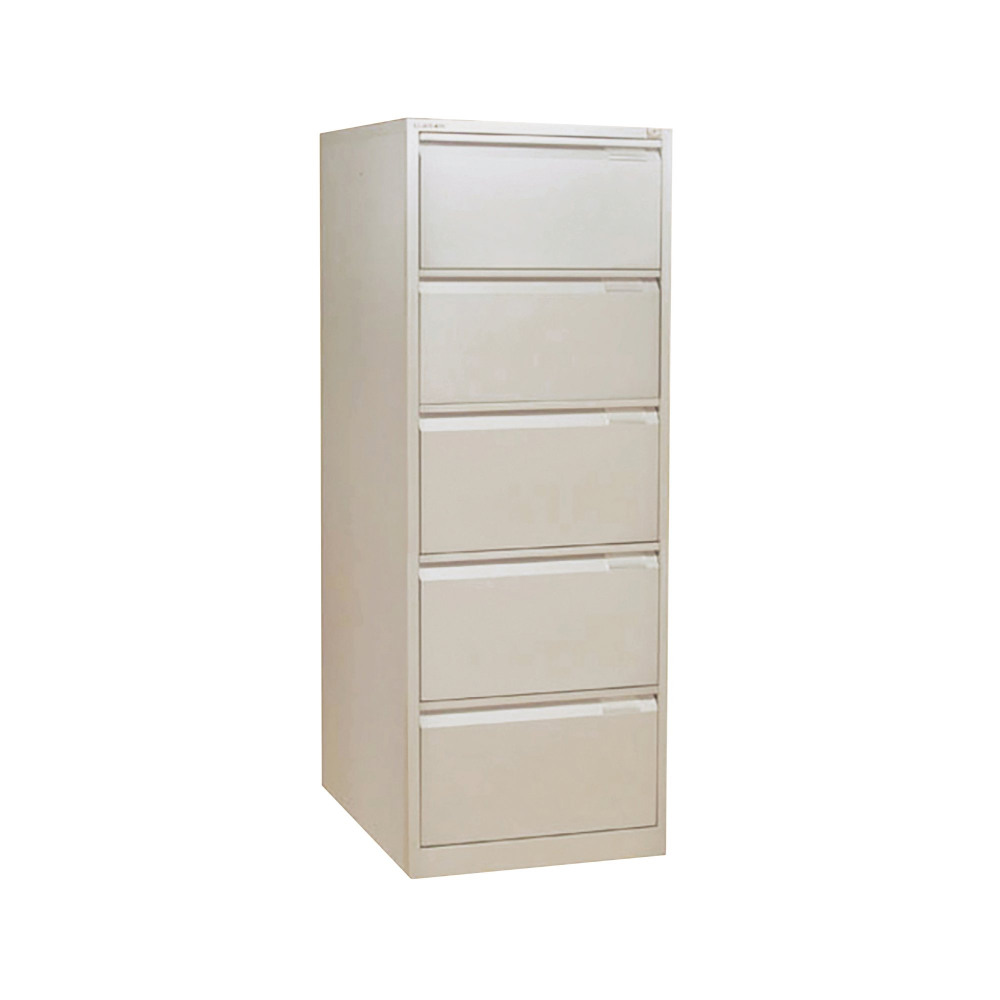 BISLEY 5 DRW FILING CAB GOOSE GREY