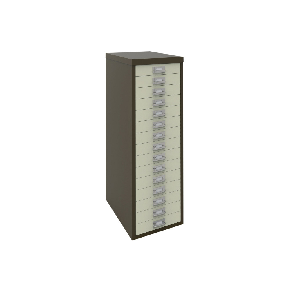 BISLEY 15 MDR CABINET COFFEE/CREAM