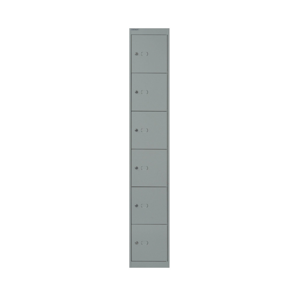 BISLEY 6 DOOR LOCKER GOOSE GREY