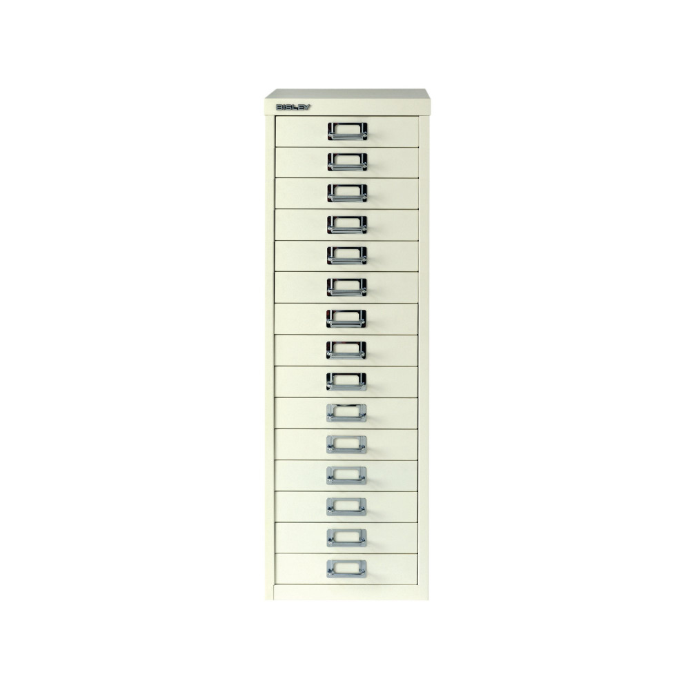BISLEY 15 MDR FILING CAB CHALK WHITE