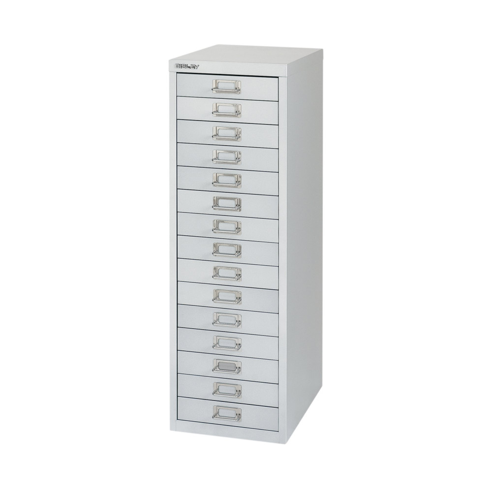 BISLEY 15 MDR CABINET SLVER