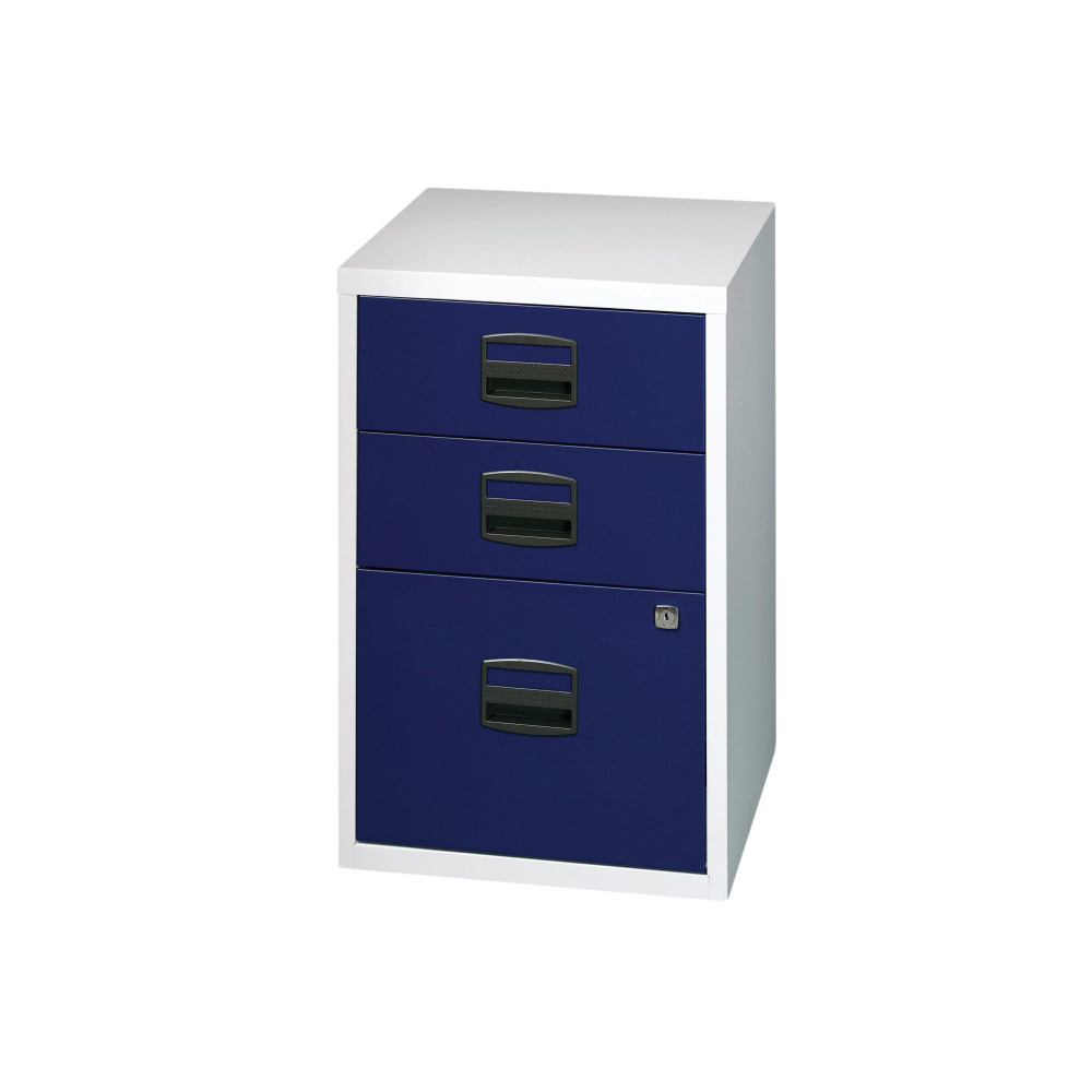 BISLEY 3 DRW HOME FLNG CAB GREY/BLUE