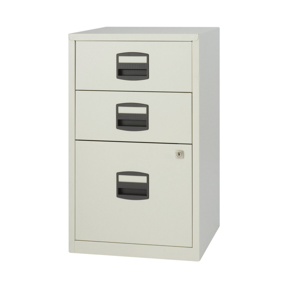 BISLEY 3 DRW FILING CAB GOOSE GREY