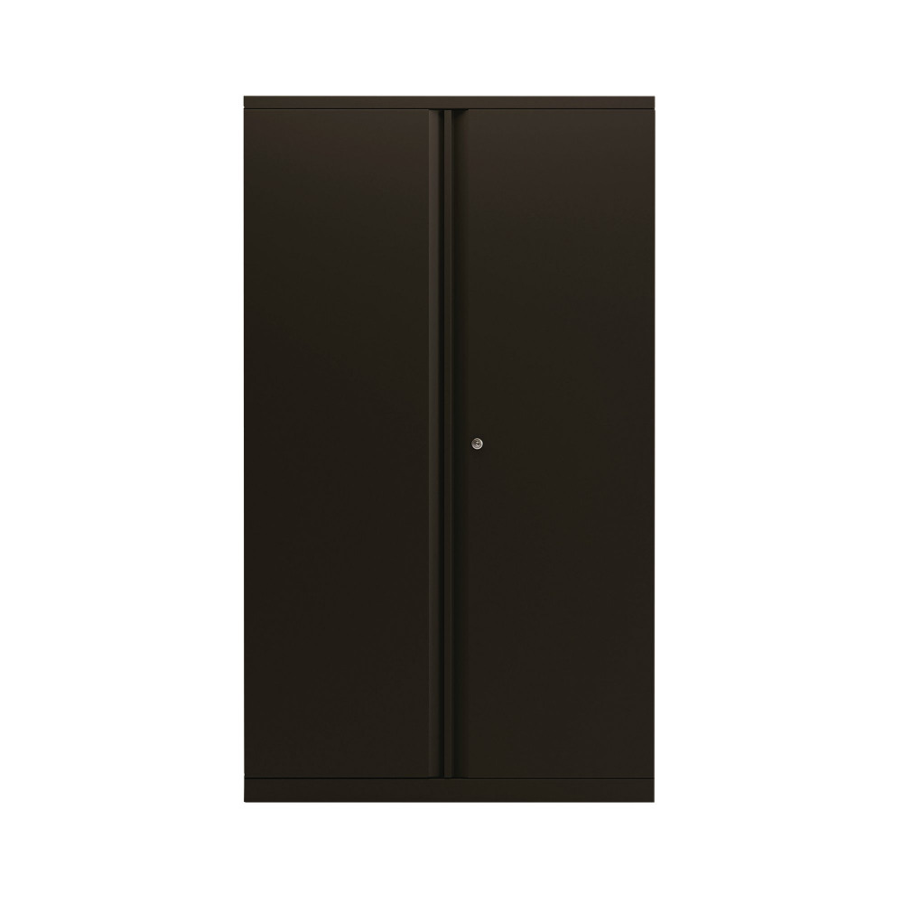 BISLEY 2 DOOR CUPBOARD BLACK