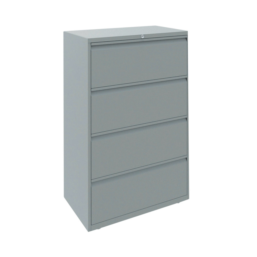 BISLEY 4 DRW FILING CAB GOOSE GREY