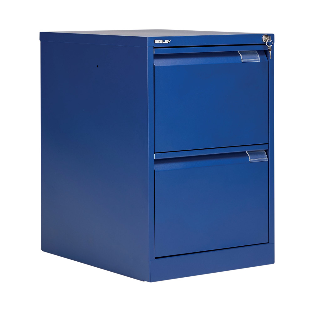 BISLEY 2 DRW FILING CAB BLUE