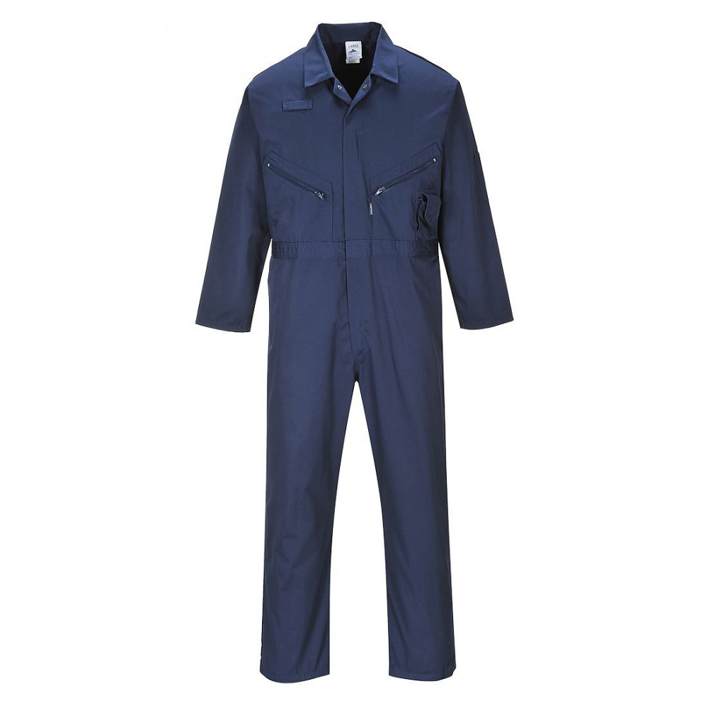 LIVERPOOL ZIP COVERALL NAVY S
